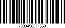 Código de barras (EAN, GTIN, SKU, ISBN): '7898458671568'
