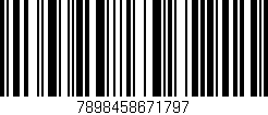 Código de barras (EAN, GTIN, SKU, ISBN): '7898458671797'