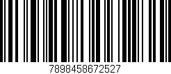 Código de barras (EAN, GTIN, SKU, ISBN): '7898458672527'