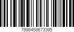 Código de barras (EAN, GTIN, SKU, ISBN): '7898458673395'