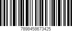 Código de barras (EAN, GTIN, SKU, ISBN): '7898458673425'