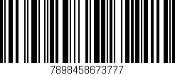 Código de barras (EAN, GTIN, SKU, ISBN): '7898458673777'