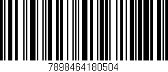 Código de barras (EAN, GTIN, SKU, ISBN): '7898464180504'