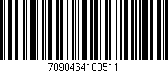 Código de barras (EAN, GTIN, SKU, ISBN): '7898464180511'