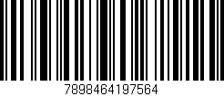 Código de barras (EAN, GTIN, SKU, ISBN): '7898464197564'