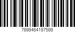 Código de barras (EAN, GTIN, SKU, ISBN): '7898464197588'