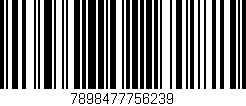Código de barras (EAN, GTIN, SKU, ISBN): '7898477756239'