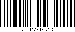 Código de barras (EAN, GTIN, SKU, ISBN): '7898477873226'