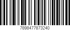 Código de barras (EAN, GTIN, SKU, ISBN): '7898477873240'