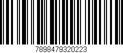 Código de barras (EAN, GTIN, SKU, ISBN): '7898479320223'