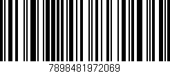 Código de barras (EAN, GTIN, SKU, ISBN): '7898481972069'
