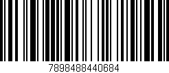 Código de barras (EAN, GTIN, SKU, ISBN): '7898488440684'