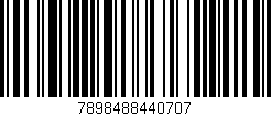 Código de barras (EAN, GTIN, SKU, ISBN): '7898488440707'