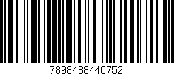 Código de barras (EAN, GTIN, SKU, ISBN): '7898488440752'
