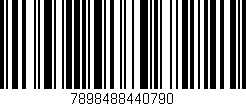 Código de barras (EAN, GTIN, SKU, ISBN): '7898488440790'