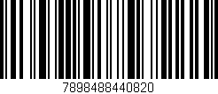 Código de barras (EAN, GTIN, SKU, ISBN): '7898488440820'
