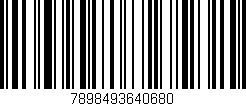 Código de barras (EAN, GTIN, SKU, ISBN): '7898493640680'