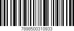 Código de barras (EAN, GTIN, SKU, ISBN): '7898500310933'