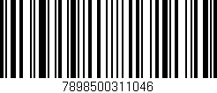 Código de barras (EAN, GTIN, SKU, ISBN): '7898500311046'