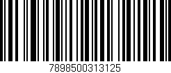 Código de barras (EAN, GTIN, SKU, ISBN): '7898500313125'