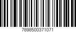 Código de barras (EAN, GTIN, SKU, ISBN): '7898500371071'