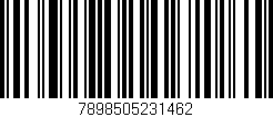 Código de barras (EAN, GTIN, SKU, ISBN): '7898505231462'