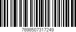 Código de barras (EAN, GTIN, SKU, ISBN): '7898507317249'