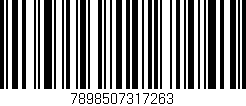 Código de barras (EAN, GTIN, SKU, ISBN): '7898507317263'
