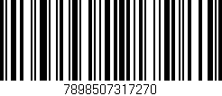 Código de barras (EAN, GTIN, SKU, ISBN): '7898507317270'