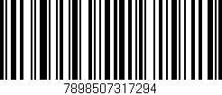 Código de barras (EAN, GTIN, SKU, ISBN): '7898507317294'