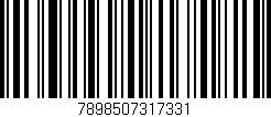 Código de barras (EAN, GTIN, SKU, ISBN): '7898507317331'