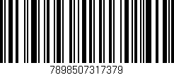 Código de barras (EAN, GTIN, SKU, ISBN): '7898507317379'