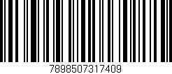 Código de barras (EAN, GTIN, SKU, ISBN): '7898507317409'
