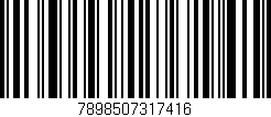 Código de barras (EAN, GTIN, SKU, ISBN): '7898507317416'