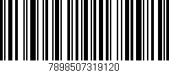 Código de barras (EAN, GTIN, SKU, ISBN): '7898507319120'