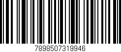 Código de barras (EAN, GTIN, SKU, ISBN): '7898507319946'