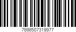 Código de barras (EAN, GTIN, SKU, ISBN): '7898507319977'