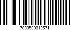 Código de barras (EAN, GTIN, SKU, ISBN): '7898508619571'