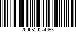 Código de barras (EAN, GTIN, SKU, ISBN): '7898520244355'
