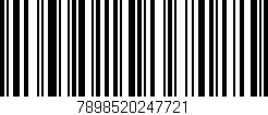 Código de barras (EAN, GTIN, SKU, ISBN): '7898520247721'