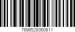 Código de barras (EAN, GTIN, SKU, ISBN): '7898528360811'