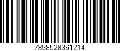 Código de barras (EAN, GTIN, SKU, ISBN): '7898528361214'