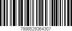 Código de barras (EAN, GTIN, SKU, ISBN): '7898528364307'