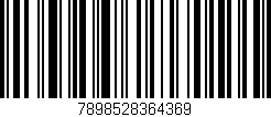Código de barras (EAN, GTIN, SKU, ISBN): '7898528364369'