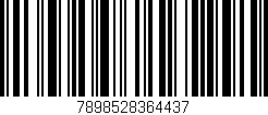 Código de barras (EAN, GTIN, SKU, ISBN): '7898528364437'