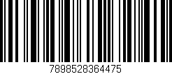 Código de barras (EAN, GTIN, SKU, ISBN): '7898528364475'
