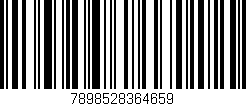 Código de barras (EAN, GTIN, SKU, ISBN): '7898528364659'