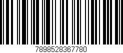 Código de barras (EAN, GTIN, SKU, ISBN): '7898528367780'