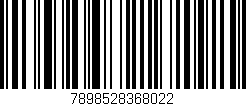 Código de barras (EAN, GTIN, SKU, ISBN): '7898528368022'
