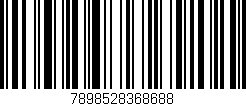 Código de barras (EAN, GTIN, SKU, ISBN): '7898528368688'